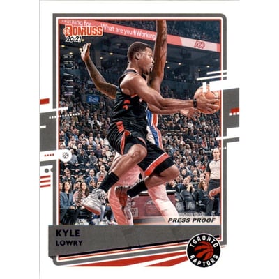 2020-21 Donruss Press Proof Purple #196 Kyle Lowry