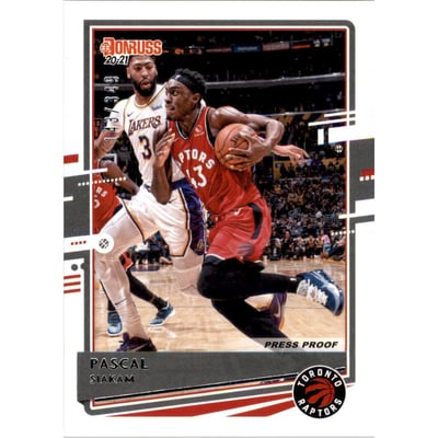 2020-21 Donruss Press Proof Silver #48 Pascal Siakam