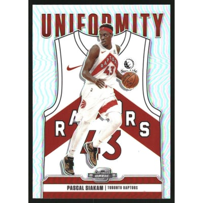 2020-21 Panini Contenders Optic Uniformity #18 Pascal Siakam