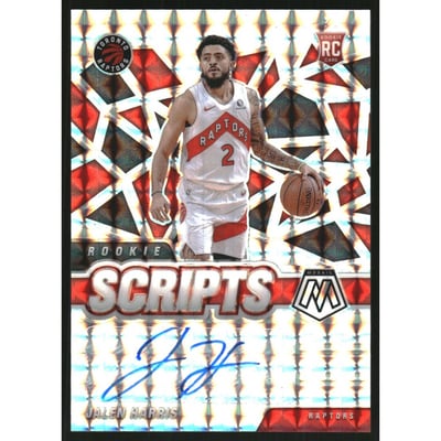 2020-21 Panini Mosaic Rookie Scripts #30 Jalen Harris