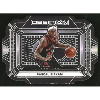 2020-21 Panini Obsidian Eclipse #14 Pascal Siakam