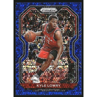 2020-21 Panini Prizm Prizms Fast Break Blue #103 Kyle Lowry