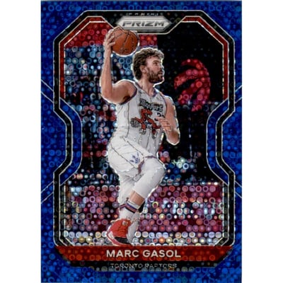 2020-21 Panini Prizm Prizms Fast Break Blue #206 Marc Gasol