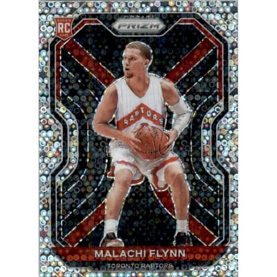 2020-21 Panini Prizm Prizms Fast Break #287 Malachi Flynn