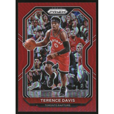 2020-21 Panini Prizm Prizms Red #197 Terence Davis II
