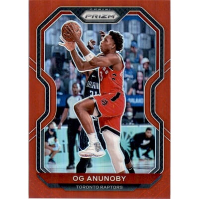 2020-21 Panini Prizm Prizms Red #211 OG Anunoby