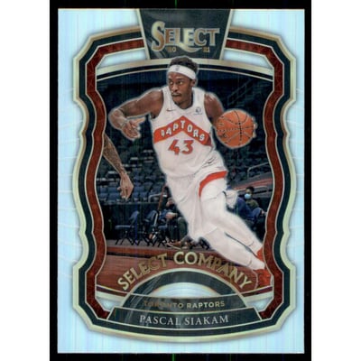 2020-21 Select Company Prizms Silver #21 Pascal Siakam