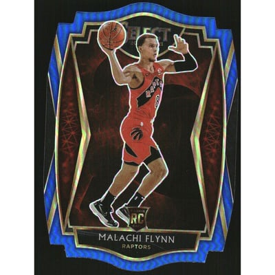 2020-21 Select Prizms Blue Die Cut #170 Malachi Flynn