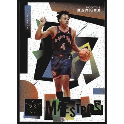 2021-22 Court Kings Maestros #30 Scottie Barnes