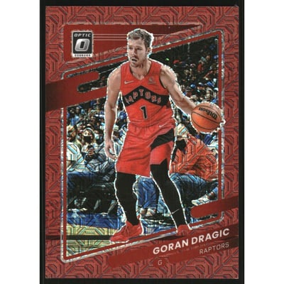 2021-22 Donruss Optic Choice Red #139 Goran Dragic