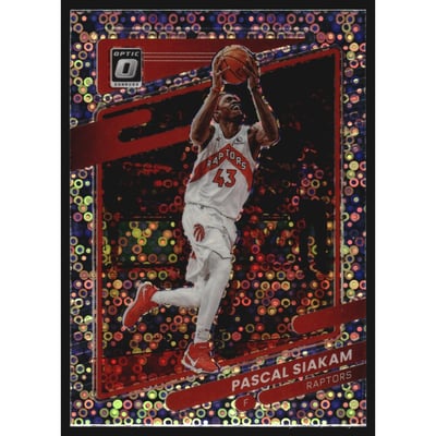 2021-22 Donruss Optic Fast Break Holo #123 Pascal Siakam