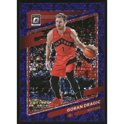 2021-22 Donruss Optic Fast Break Purple #139 Goran Dragic