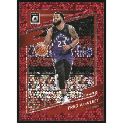 2021-22 Donruss Optic Fast Break Red #1 Fred VanVleet