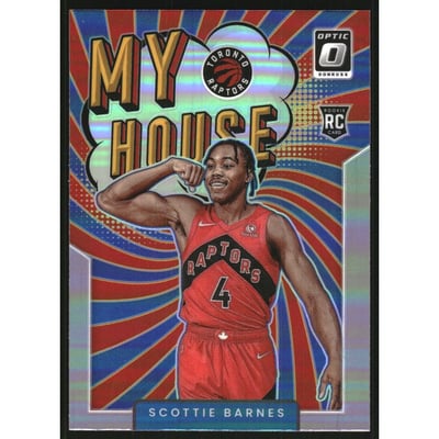2021-22 Donruss Optic My House Holo #19 Scottie Barnes