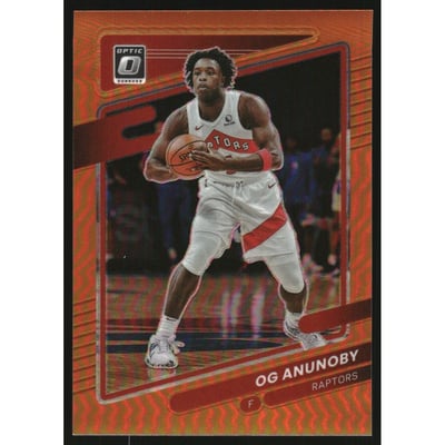 2021-22 Donruss Optic Orange #119 OG Anunoby