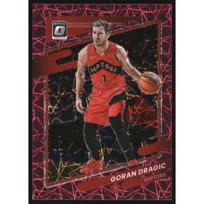 2021-22 Donruss Optic Pink Velocity #139 Goran Dragic