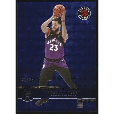 2021-22 Elite Blue #195 Fred VanVleet