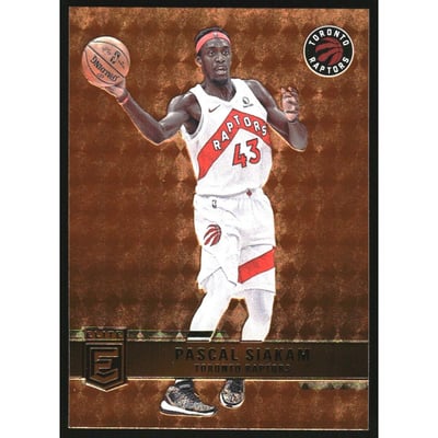 2021-22 Elite Orange #171 Pascal Siakam