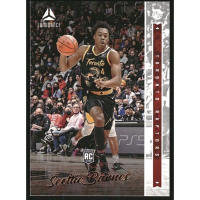 2021-22 Panini Chronicles Bronze #260 Scottie Barnes/Luminance