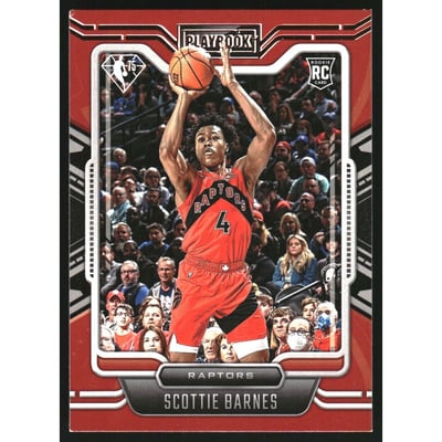 2021-22 Panini Chronicles Bronze #284 Scottie Barnes/Playbook