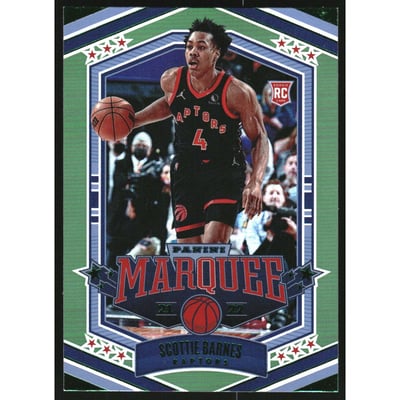 2021-22 Panini Chronicles Green #369 Scottie Barnes/Marquee