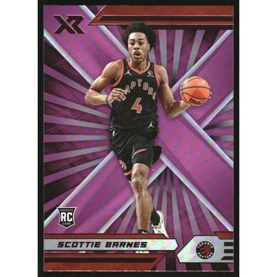 2021-22 Panini Chronicles Pink #379 Scottie Barnes/XR