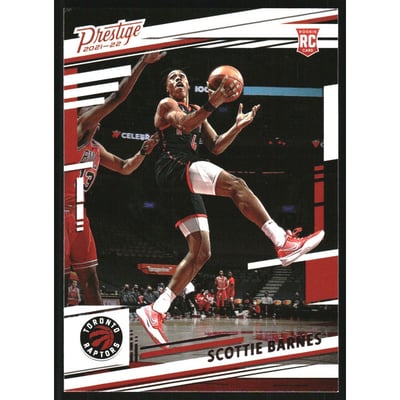 2021-22 Panini Chronicles Pink #59 Scottie Barnes/Prestige