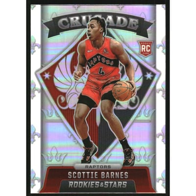 2021-22 Panini Chronicles Silver #629 Scottie Barnes/Crusade