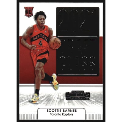 2021-22 Panini Contenders '21 Draft Class Contenders #4 Scottie Barnes