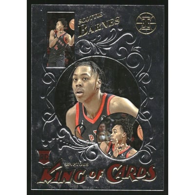 2021-22 Panini Illusions King of Cards #27 Scottie Barnes