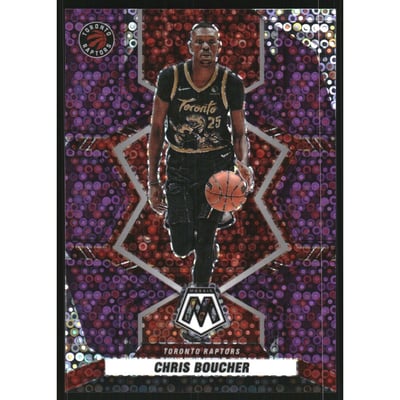 2021-22 Panini Mosaic Mosaic Fast Break Purple #113 Chris Boucher