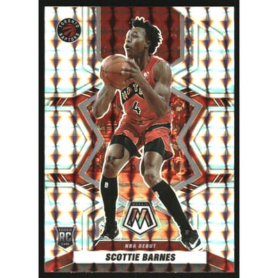 2021-22 Panini Mosaic Mosaic #264 Scottie Barnes DEB