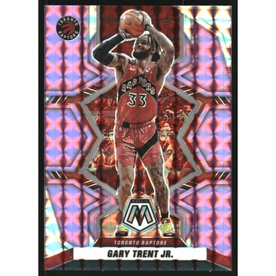 2021-22 Panini Mosaic Mosaic Purple #39 Gary Trent Jr.