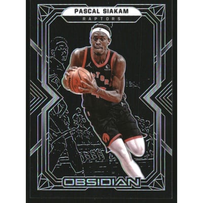 2021-22 Panini Obsidian #87 Pascal Siakam