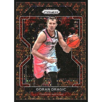 2021-22 Panini Prizm Prizms Fast Break Bronze #204 Goran Dragic