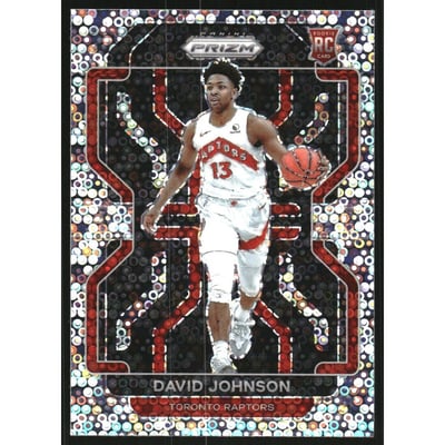 2021-22 Panini Prizm Prizms Fast Break #278 David Johnson