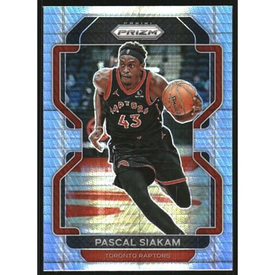 2021-22 Panini Prizm Prizms Hyper #174 Pascal Siakam
