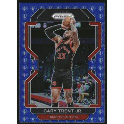 2021-22 Panini Prizm Prizms NBA 75th Anniversary #131 Gary Trent Jr.