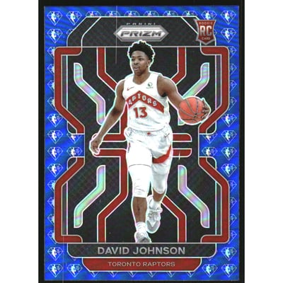 2021-22 Panini Prizm Prizms NBA 75th Anniversary #278 David Johnson