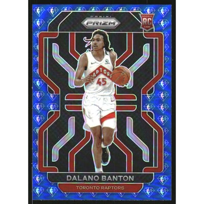 2021-22 Panini Prizm Prizms NBA 75th Anniversary #328 Dalano Banton