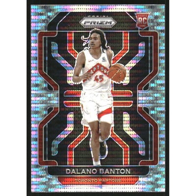 2021-22 Panini Prizm Prizms Pulsar #328 Dalano Banton