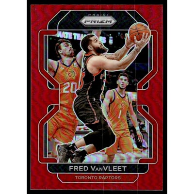 2021-22 Panini Prizm Prizms Red #232 Fred VanVleet
