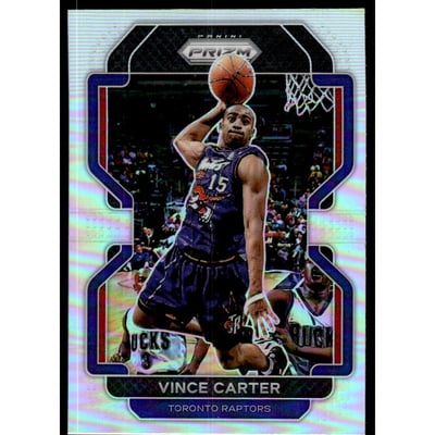 2021-22 Panini Prizm Prizms Silver #246 Vince Carter