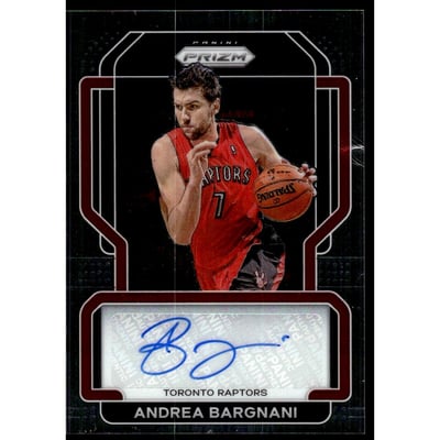 2021-22 Panini Prizm Signatures #19 Andrea Bargnani