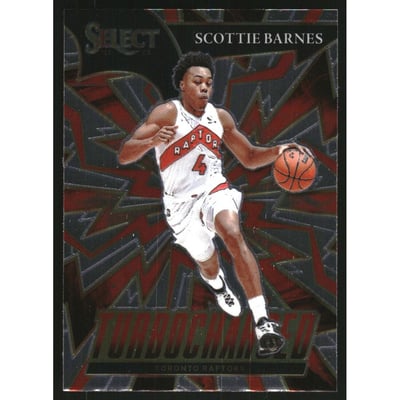 2021-22 Select Turbo Charged #4 Scottie Barnes