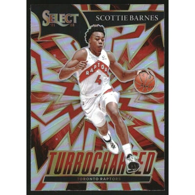 2021-22 Select Turbo Charged Prizms Silver #4 Scottie Barnes