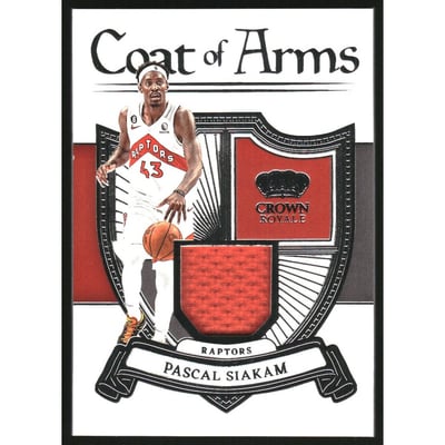 2022-23 Crown Royale Coat of Arms Relics #6 Pascal Siakam