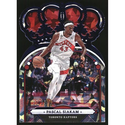 2022-23 Crown Royale Crystal Blue #74 Pascal Siakam