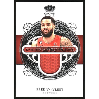 2022-23 Crown Royale Knights of the Round Table Relics #5 Fred VanVleet