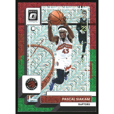 2022-23 Donruss Optic Choice Red and Green #19 Pascal Siakam